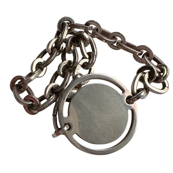 Gucci Circle Disc Plate Bracelet in Box with Dust Bag - Picture 8 of 11